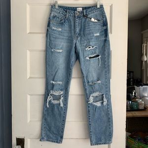 Special A High Rise Distressed Jeans